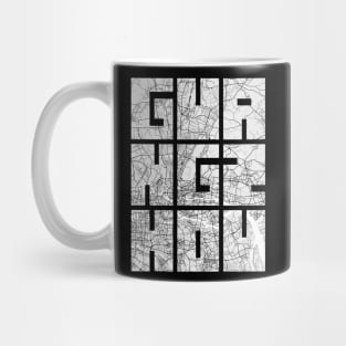 Guangzhou, China City Map Typography - Light Mug